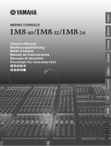 Yamaha IM8-40 Manual do usuário
