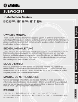 Yamaha IS1118 Manual do proprietário