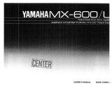 Yamaha K-600 Manual do proprietário