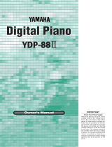 Yamaha YDP-88II Manual do usuário