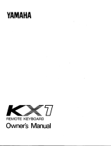 Yamaha KX-10 Manual do proprietário