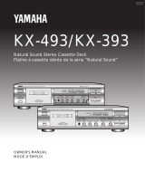 Yamaha KX-393 Manual do usuário