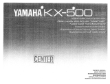 Yamaha KX-500A Manual do proprietário