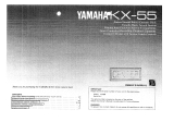 Yamaha KX-55 Manual do proprietário