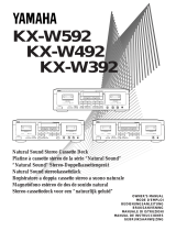 Yamaha KX-W592 Manual do usuário