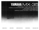 Yamaha MX-35 Manual do proprietário