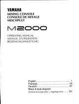 Yamaha M2000 Manual do proprietário
