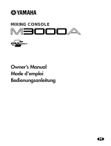 Yamaha M3000A Manual do usuário