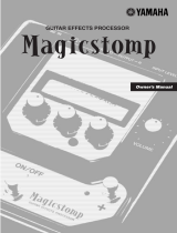 Yamaha MagicStomp Manual do proprietário