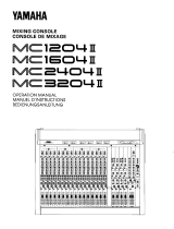 Yamaha MC1604II Manual do proprietário