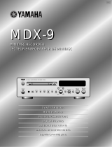 Yamaha MDX-9 Manual do usuário