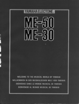 Yamaha ME-30 Manual do proprietário
