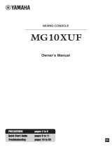 Yamaha Mixing Console MG10XUF Manual do usuário