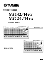 Yamaha MG24-14fx Manual do usuário