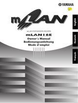 Yamaha mLAN16E Manual do proprietário