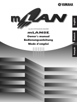 Yamaha mLAN8E Manual do usuário