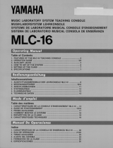Yamaha MLC-16 Manual do proprietário