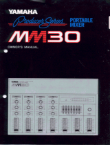 Yamaha MM30 Manual do proprietário