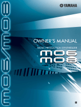 Yamaha Synth Manual do proprietário