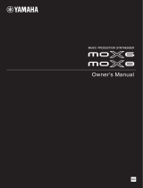 Yamaha MOX6 Manual do proprietário