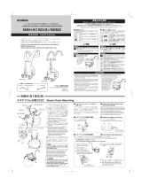 Yamaha MSH-9150 Manual do proprietário