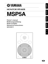 Yamaha MSP5A Manual do usuário