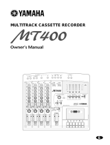 Yamaha MT 400 Manual do usuário