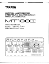 Yamaha MT100II Manual do proprietário