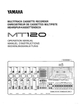 Yamaha MT120 Manual do proprietário