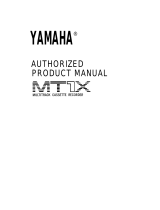 Yamaha MT1X Manual do proprietário