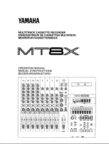 Yamaha MT8X Manual do proprietário
