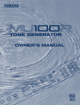 Yamaha MU100R Manual do proprietário