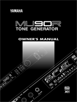 Yamaha MU90R Manual do proprietário