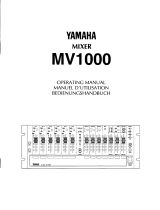 Yamaha MV1000 Manual do proprietário