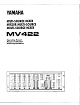Yamaha MV422 Manual do proprietário