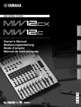Yamaha MW12CX Manual do proprietário