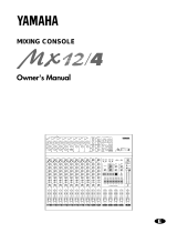 Yamaha MX4 Manual do proprietário