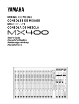 Yamaha MX400 Manual do usuário