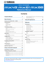 Yamaha MX49 Manual do usuário