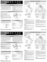 Yamaha NS-P100 Manual do proprietário