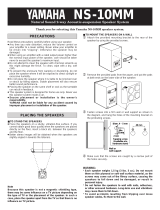 Yamaha NS-10MM Manual do proprietário
