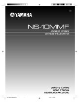 Yamaha NS-10MMF Manual do usuário