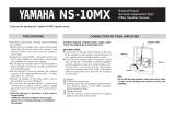 Yamaha NS-10MX Manual do usuário