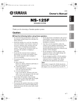 Yamaha NS-125F Manual do usuário