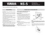 Yamaha NS-5 Manual do proprietário