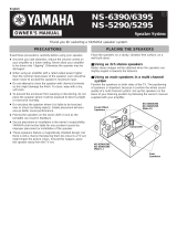 Yamaha NS-6390 Manual do usuário