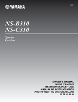 Yamaha NS-B310 Manual do proprietário