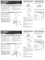 Yamaha NS-C200 Manual do proprietário