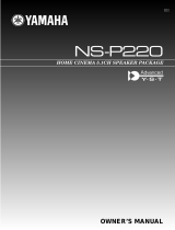 Yamaha NS-P220 Manual do proprietário