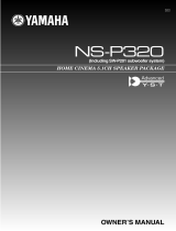 Yamaha NS-P320 Manual do usuário